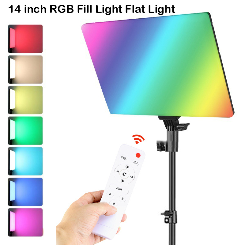 Torjim Rgb Photography Video Lighting - RGB 14 дюймов светодиодный светильник для