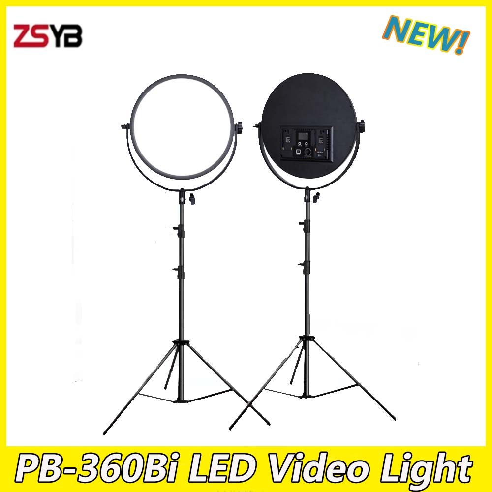 Photography Lighting Tool - ZSYB PB-360Bi светодиодный светильник для видеосъемки