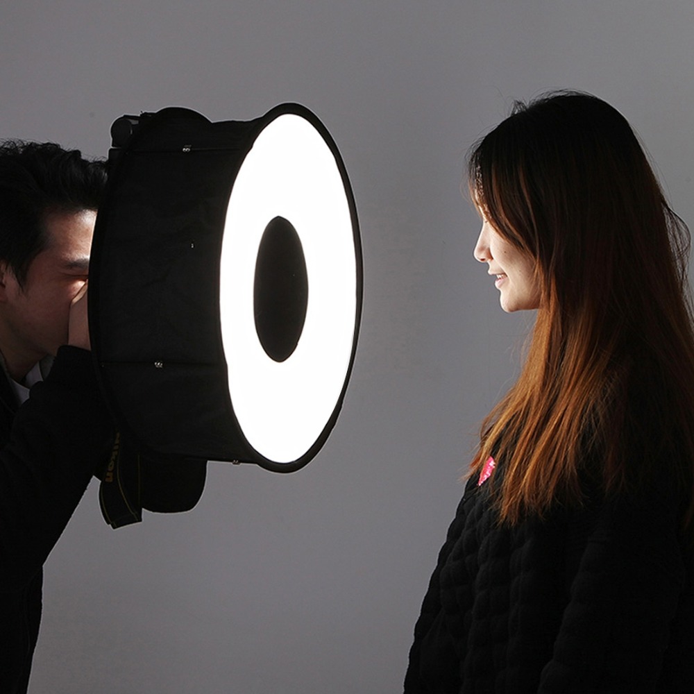 Photography Lighting Style - Круглый софтбокс-кольцо 45 см для вспышки,