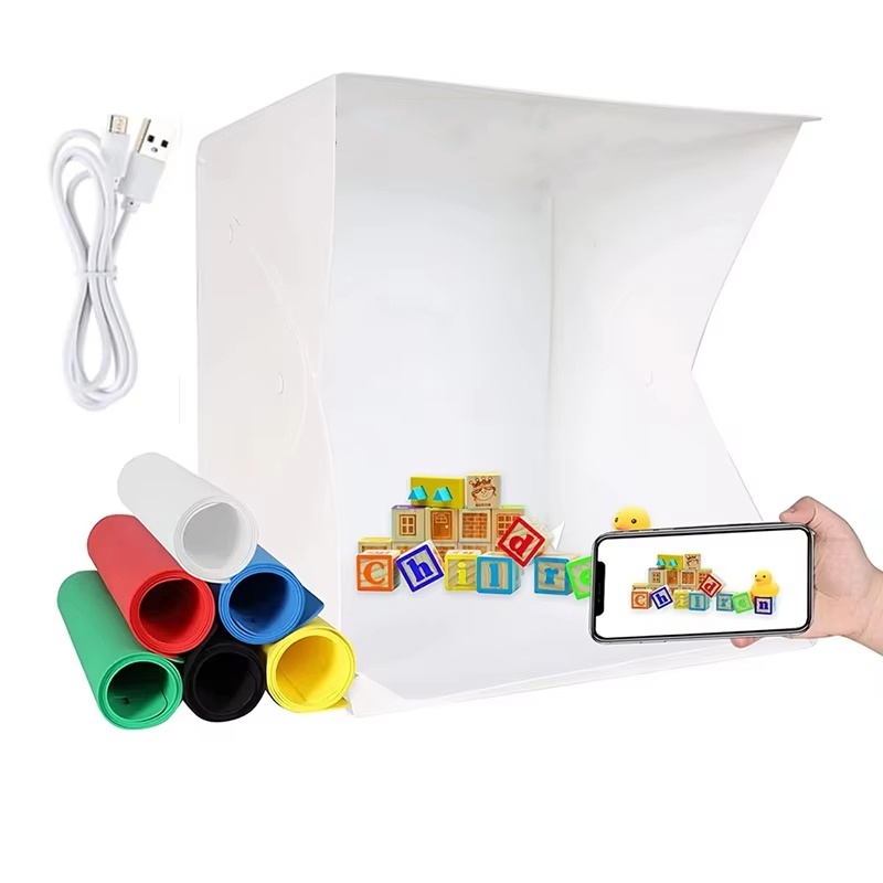 Photography Lighting Case - Складной лайтбокс, портативная фотостудия с LED-подсветкой,