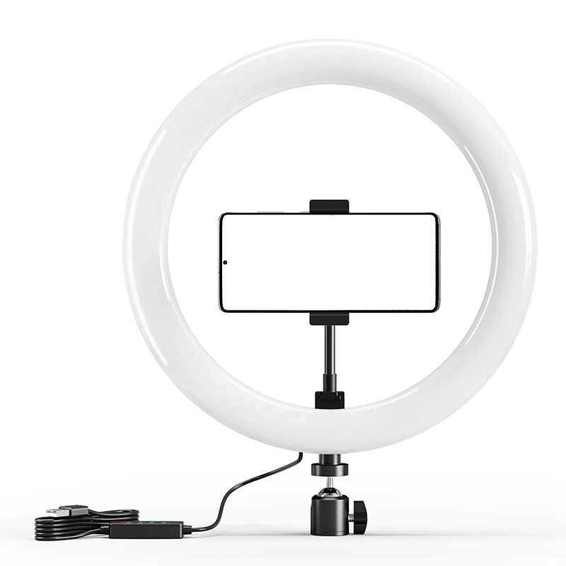 Photography Lighting Tool - 10-дюймовый светодиодный кольцевой светильник для селфи,