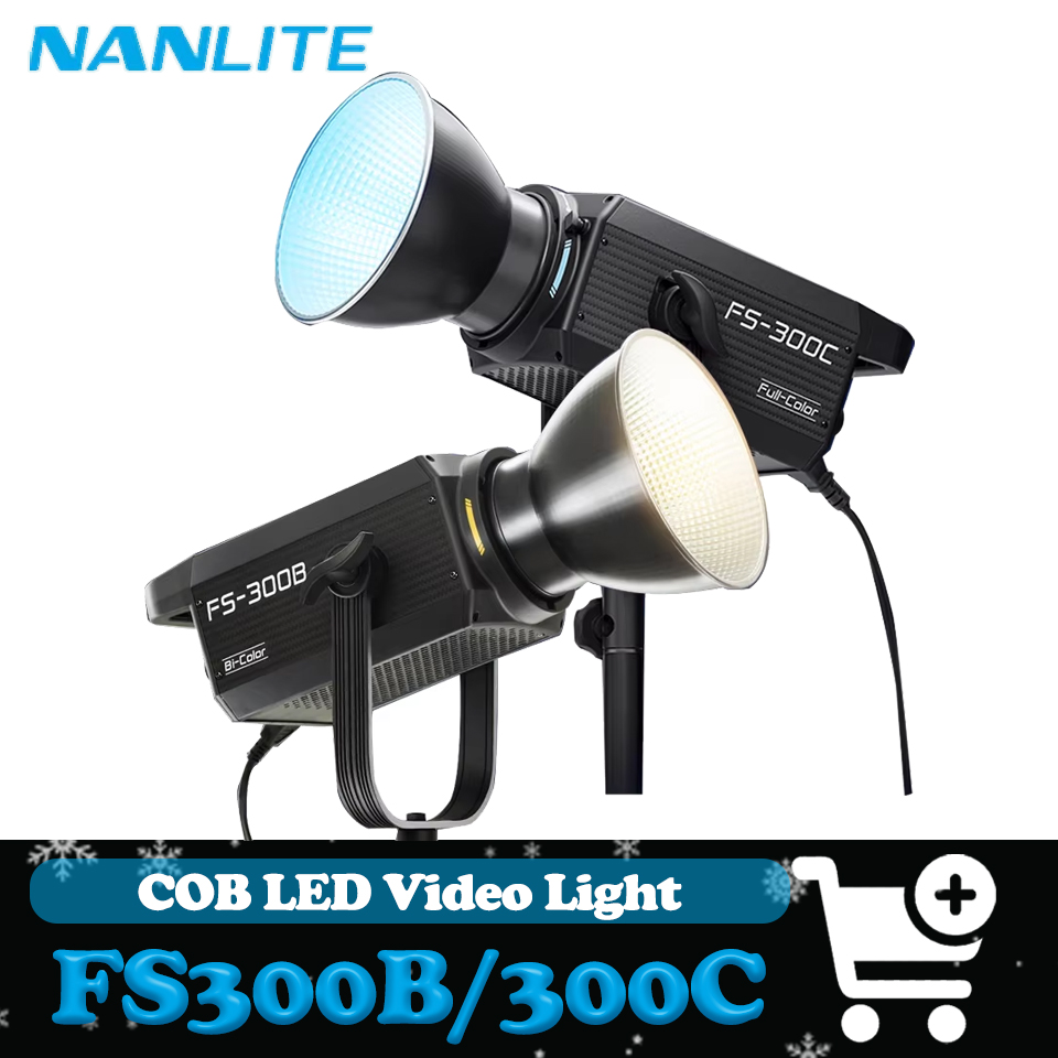 Photography Lighting App - Nanlite FS-300C FS-300B Видеолампа от 2700