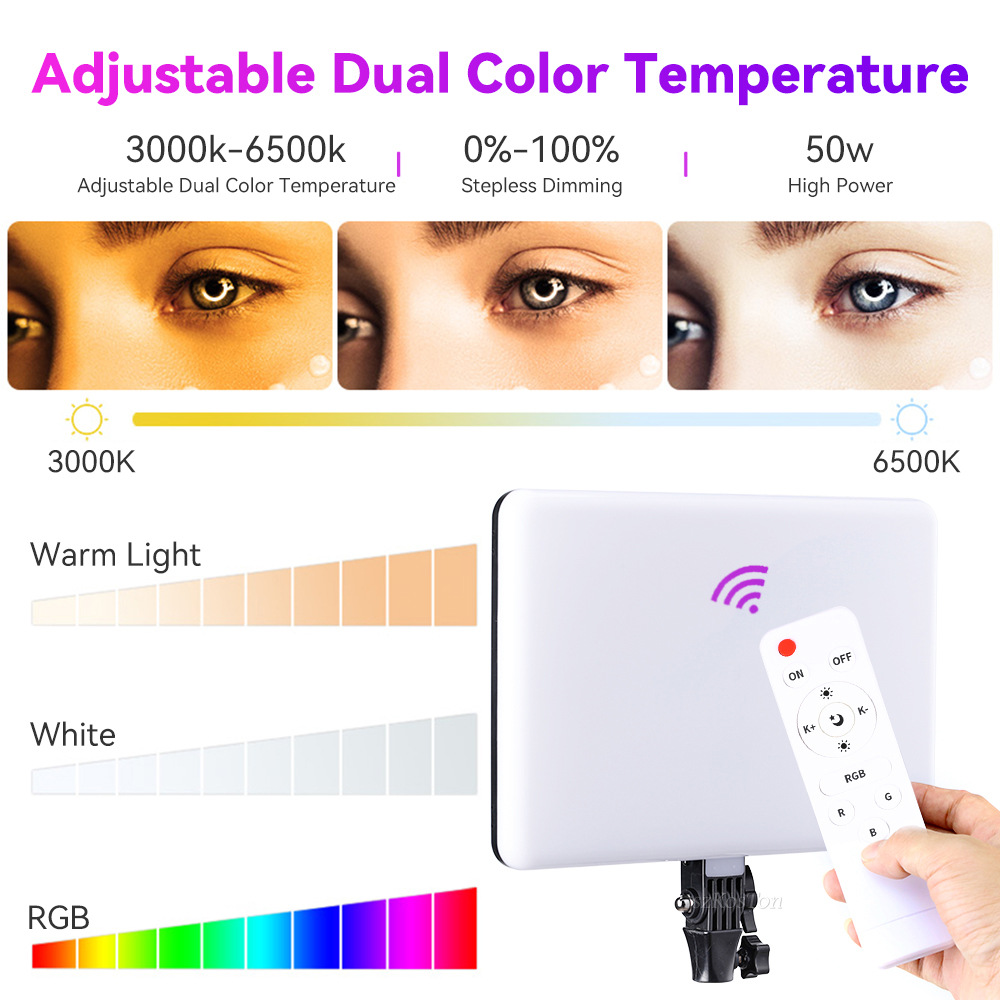 RGB 14 дюймов светодиодный све – обзор и цена Torjim Rgb Photography Video Lighting
