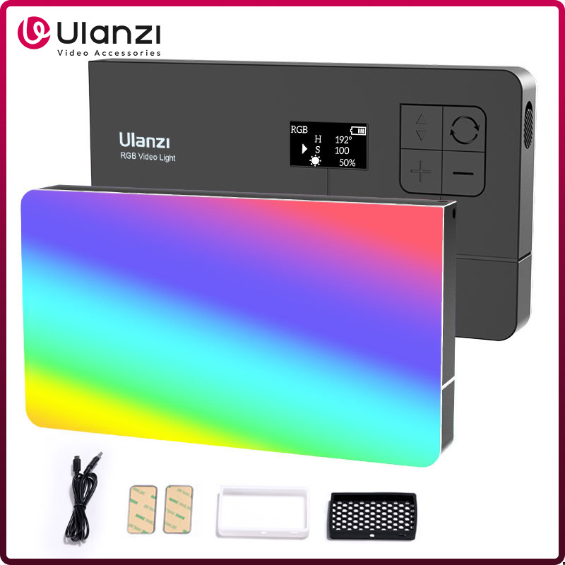 Ulanzi LT002 7-дюймовый карман – обзор и цена Torjim Rgb Photography Video Lighting