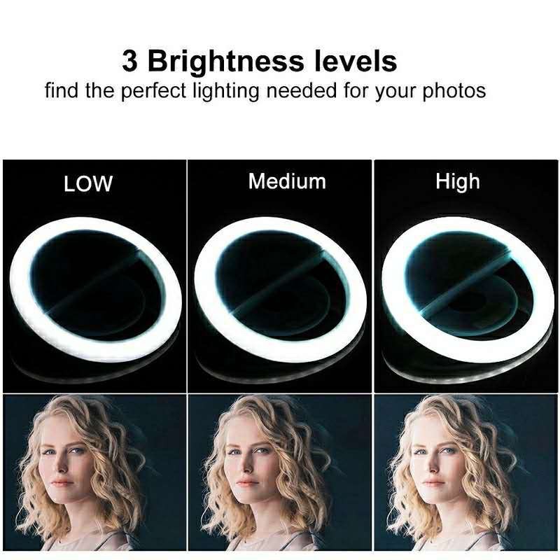 Светодиодный кольцевой светиль – обзор и цена Photography Lighting Tool