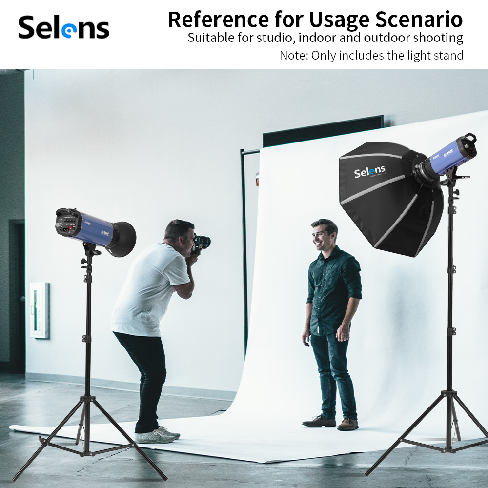 Штатив-стойка Selens 2.2~3.95м – обзор и цена Photography Lighting Meter