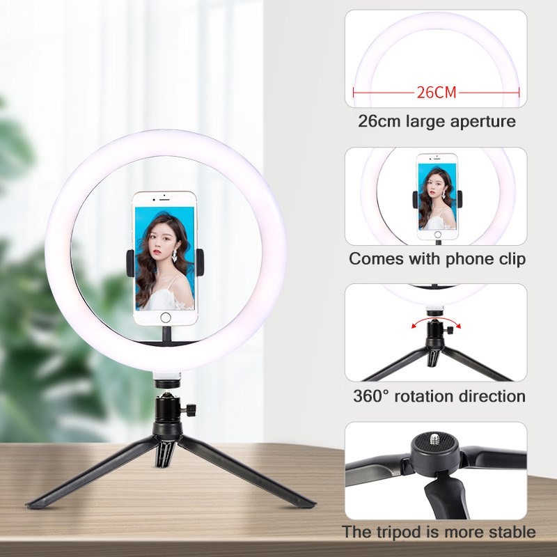 26 см 10-дюймовый светодиодный – обзор и цена Photography Lighting Tool