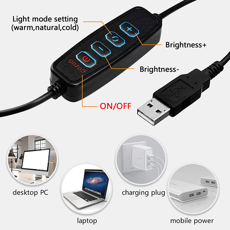 10-дюймовый светодиодный кольц – обзор и цена Photography Lighting Tool