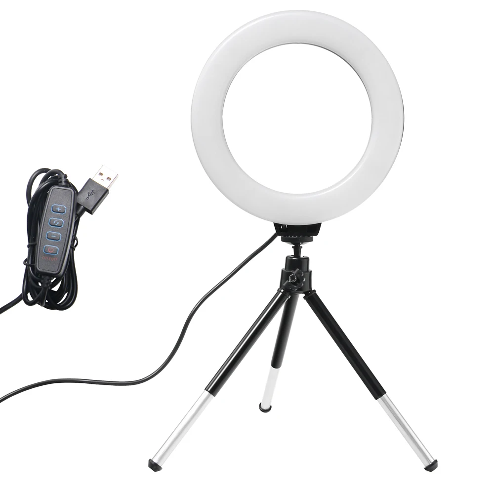 6-дюймовая мини-кольцевая ламп – обзор и цена Photography Lighting Tool
